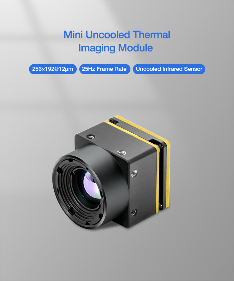 Mini 256 * 192 Infraruĝa Termika Fotila Modulo