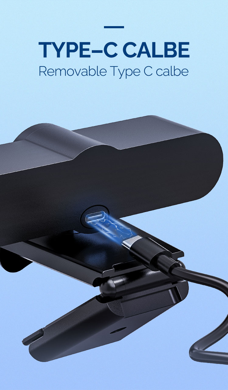 Càmera de PC USB 4K amb trípode