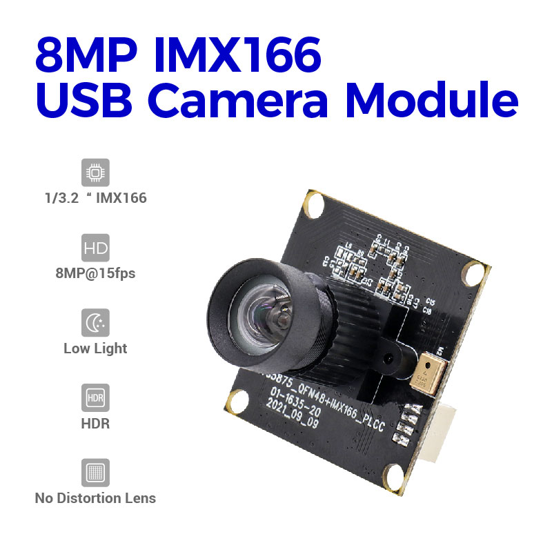 8MP IMX166 HDR Fotila Modulo