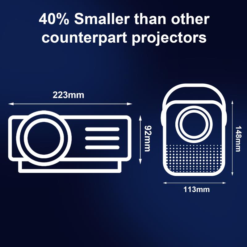 1080P LCD mini prijenosni projektor