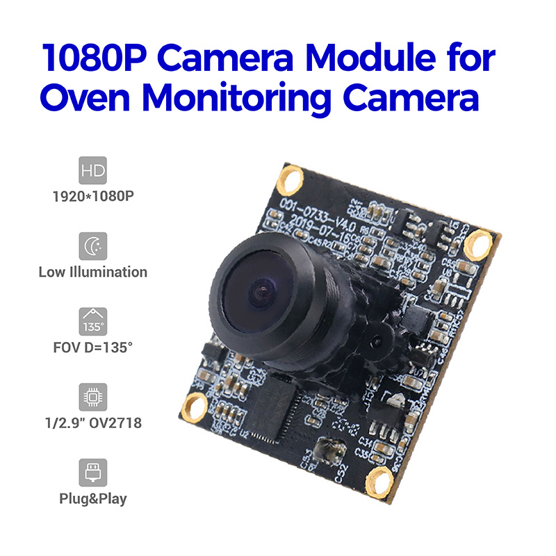 2MP OV2718 Camera Module alang sa Oven Cam