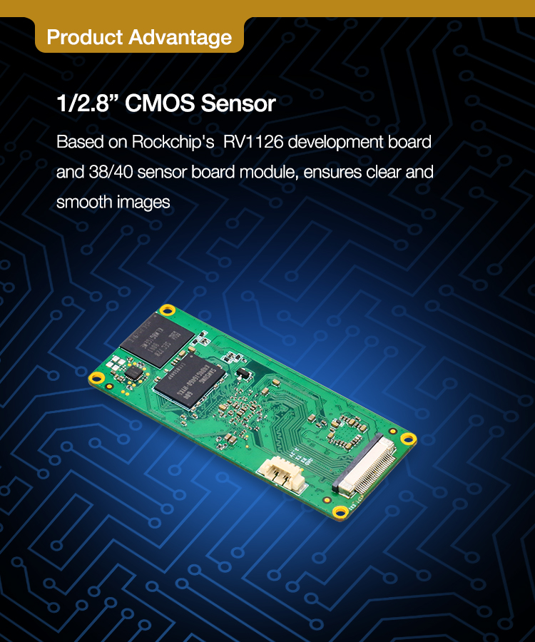 Module de caméra à faible luminosité HDR IMX307 2MP