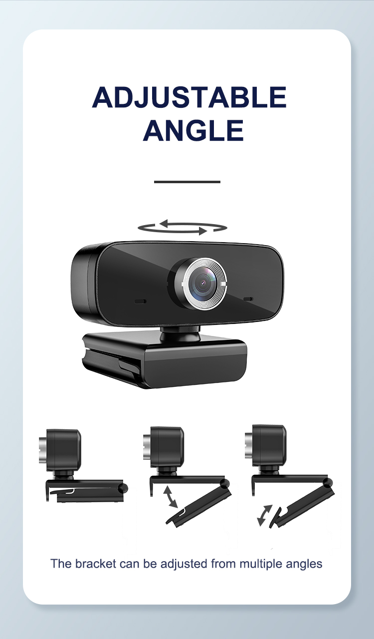 1080P Rotatable Webcam FF PC ကင်မရာ