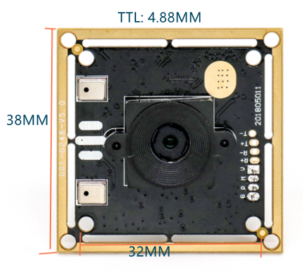 Modil kamera 8MP USB3.0 AF pou konferans
