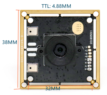 8MP USB3.0 AF kameros modulis konferencijai