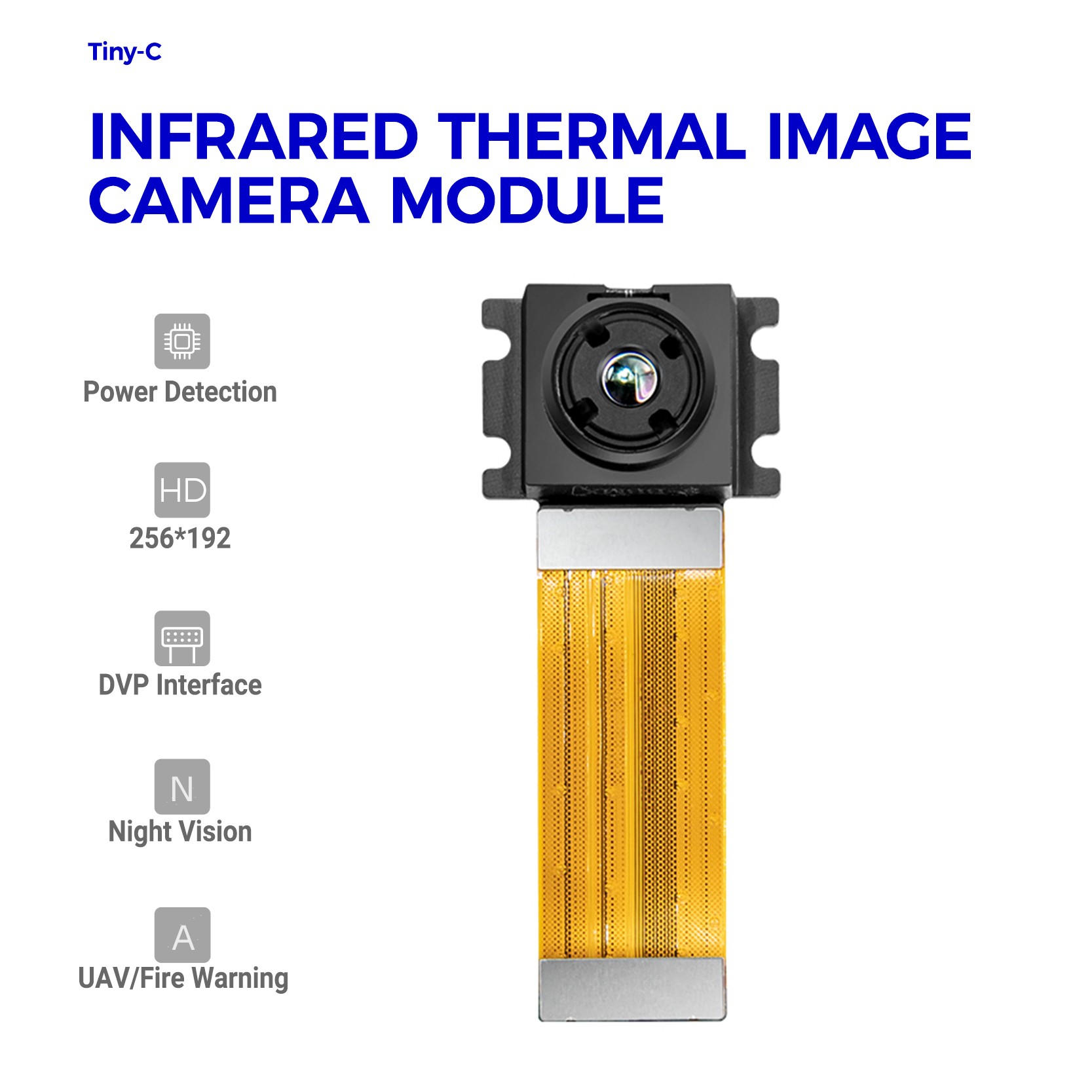 Mini - Module thermique 19 200 pixels ( 5°C à 100°C) pour